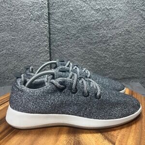 Allbirds Wool Runners Men Sz 10 Charcoal Grey Lace Up‎ Casual Sneakers Shoes